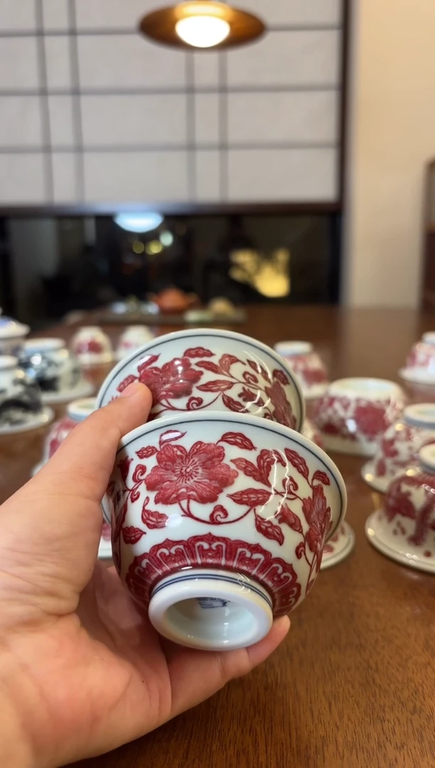 釉里红蔷薇呀是偶随机发货