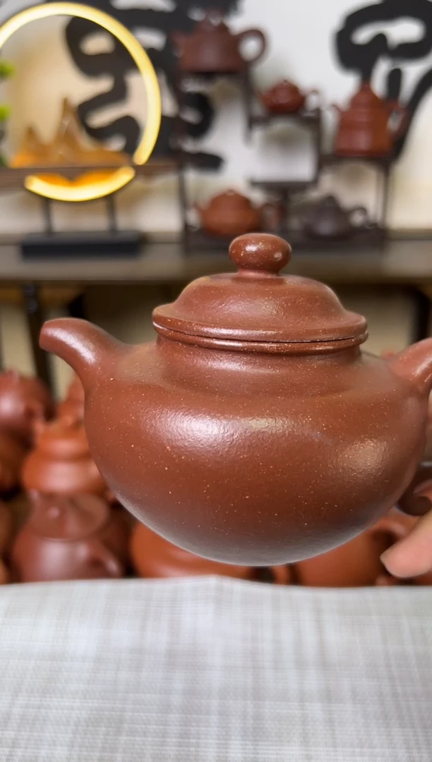 茶壶段泥独壶红降坡莲子壶280CC