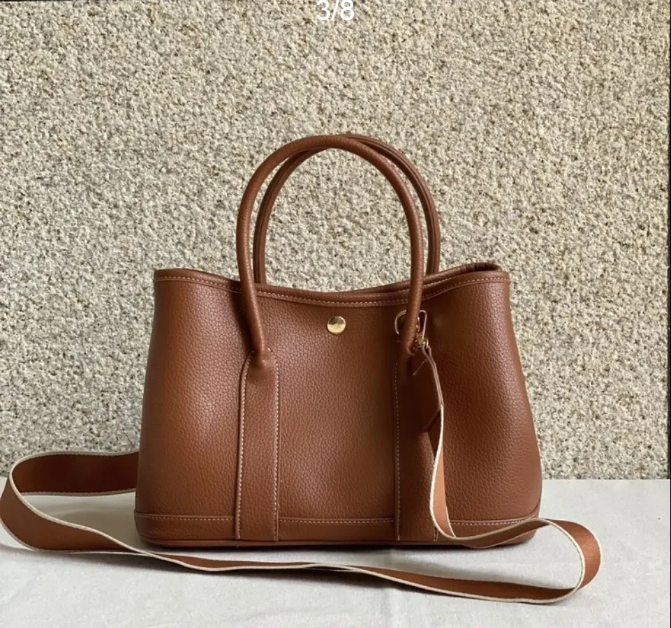 1002-2024新款女包时尚女包气质大气大容量菜园包单肩斜挎包包