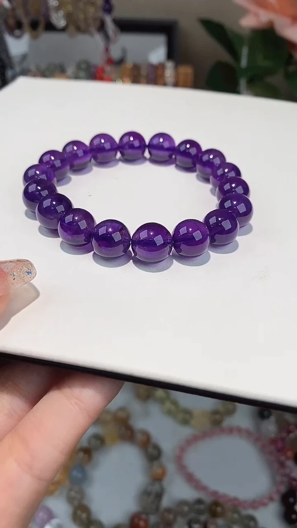 【闪购商品】水晶无未镶嵌紫水晶卡11