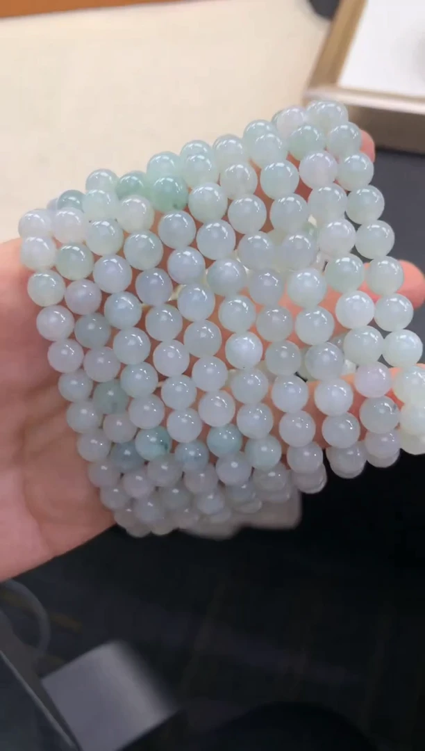 未镶嵌手串翡翠FC488 翡翠手串 多样性发其一