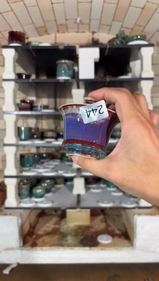 杯精品窑变钧瓷茶器