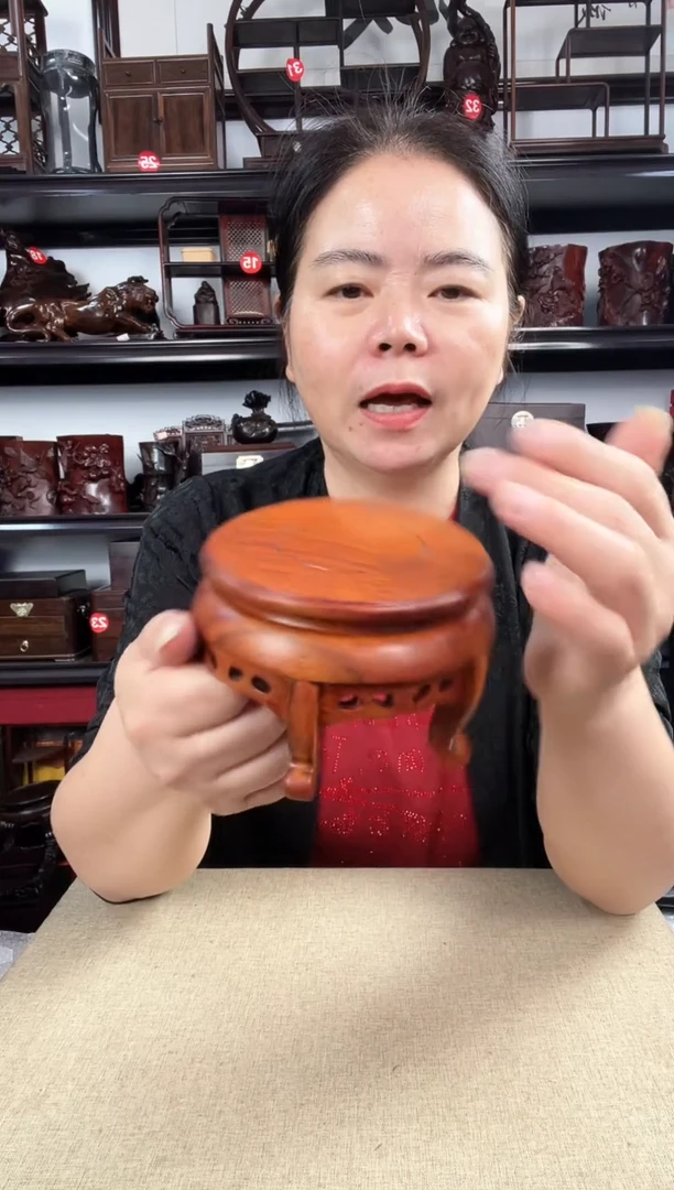 木黄香几老李红木工艺品