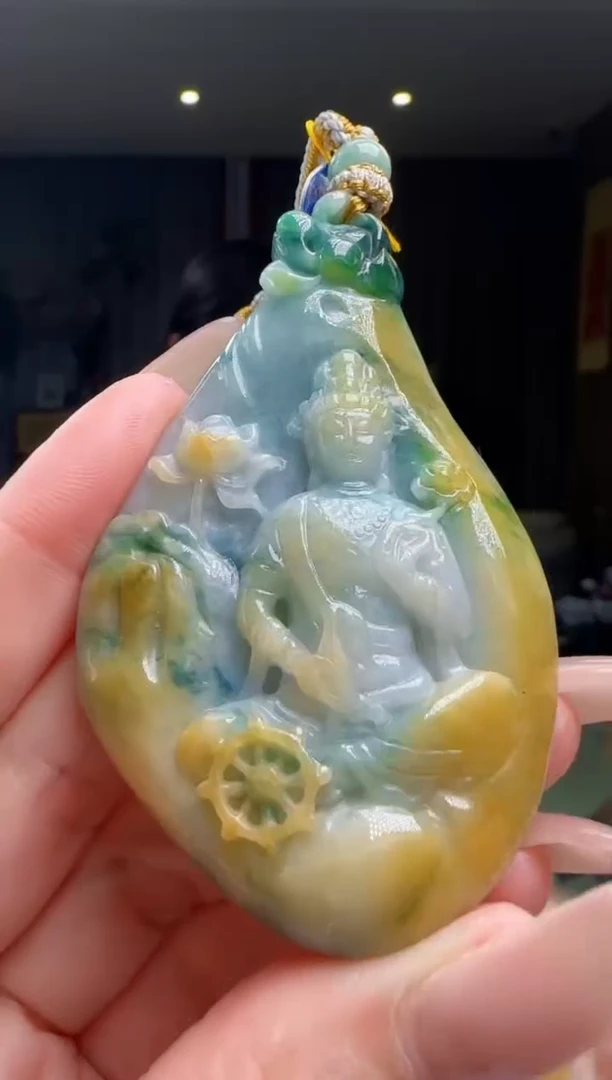 【闪购商品】翡翠颈饰未镶嵌YJ@@960Q3J11626