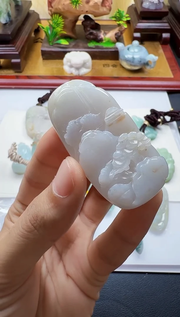 吊坠(不含链)未镶嵌翡翠1