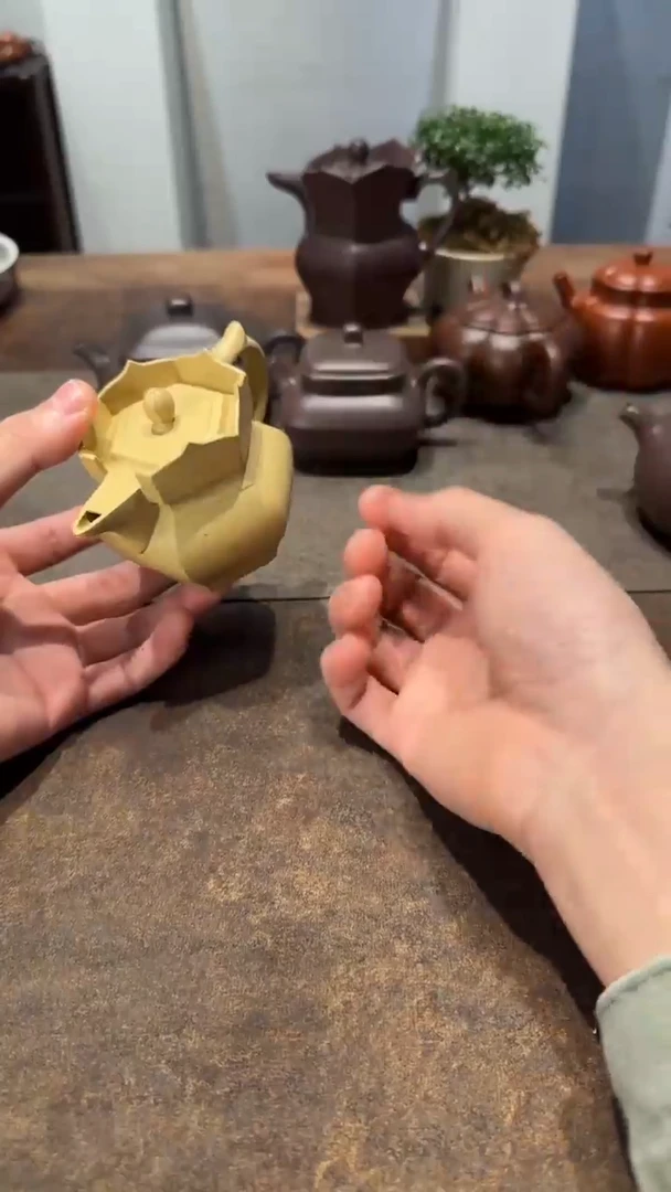 茶壶紫砂小*本绿小僧帽