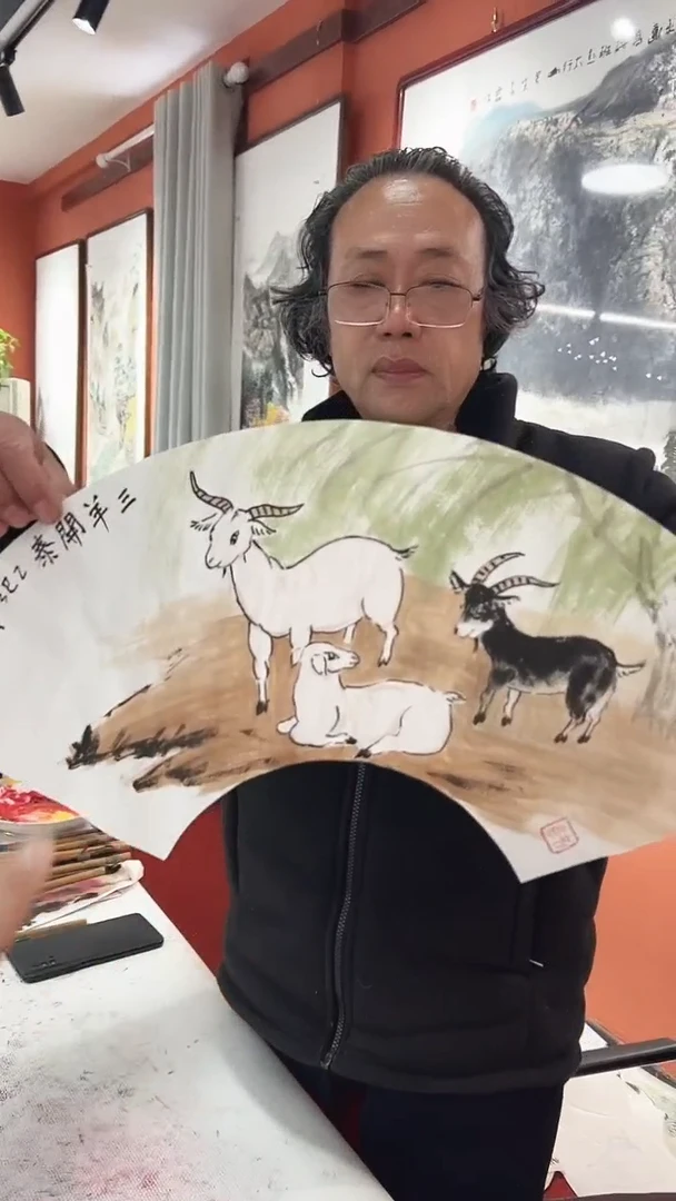 国画李火庆/国画/花鸟