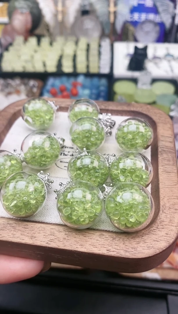 【闪购商品】水晶吊坠(不含链)未镶嵌9a多样性发其一/1.18/1个