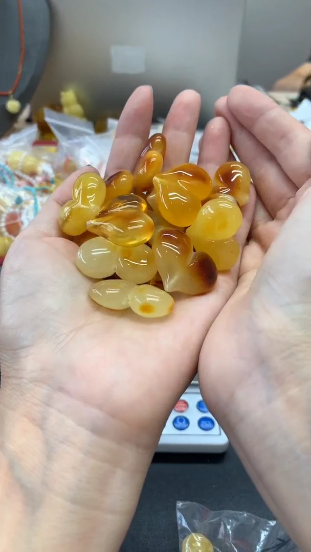 未镶嵌琥珀珠宝奇石521多样性发其一默认有瑕