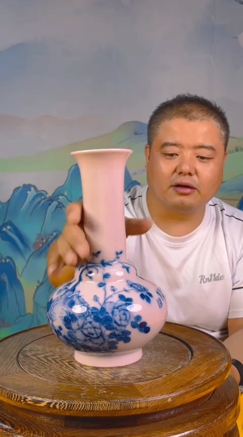 摆件景德镇陶瓷青花摆件89
