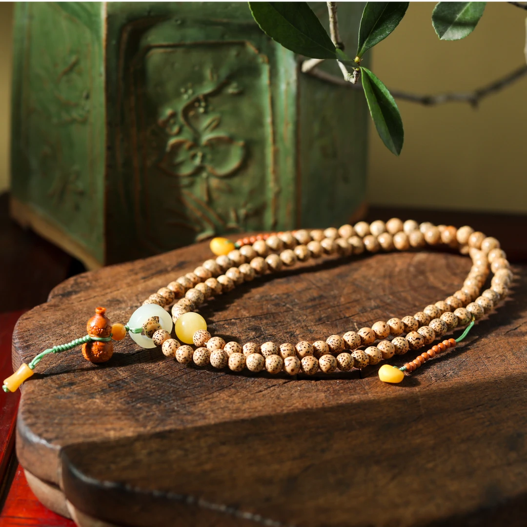 【意婵】108珠精品天然星月菩提-909301