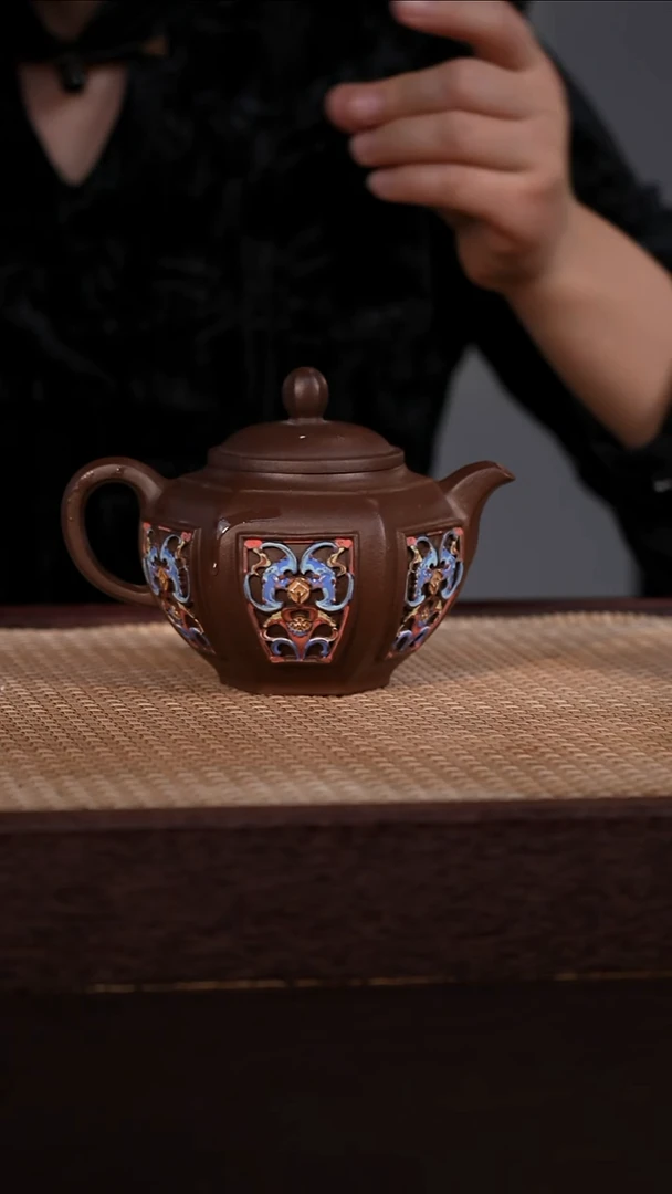 茶壶紫砂紫泥 300cc