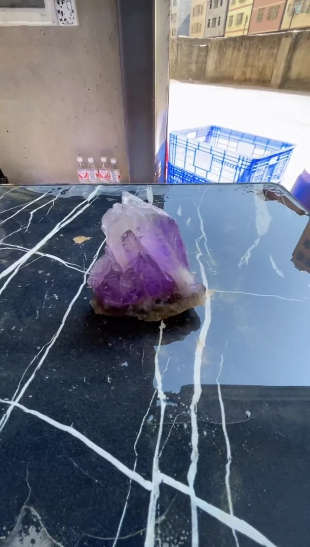【闪购商品】水晶原石未镶嵌天然紫水晶原石摆件