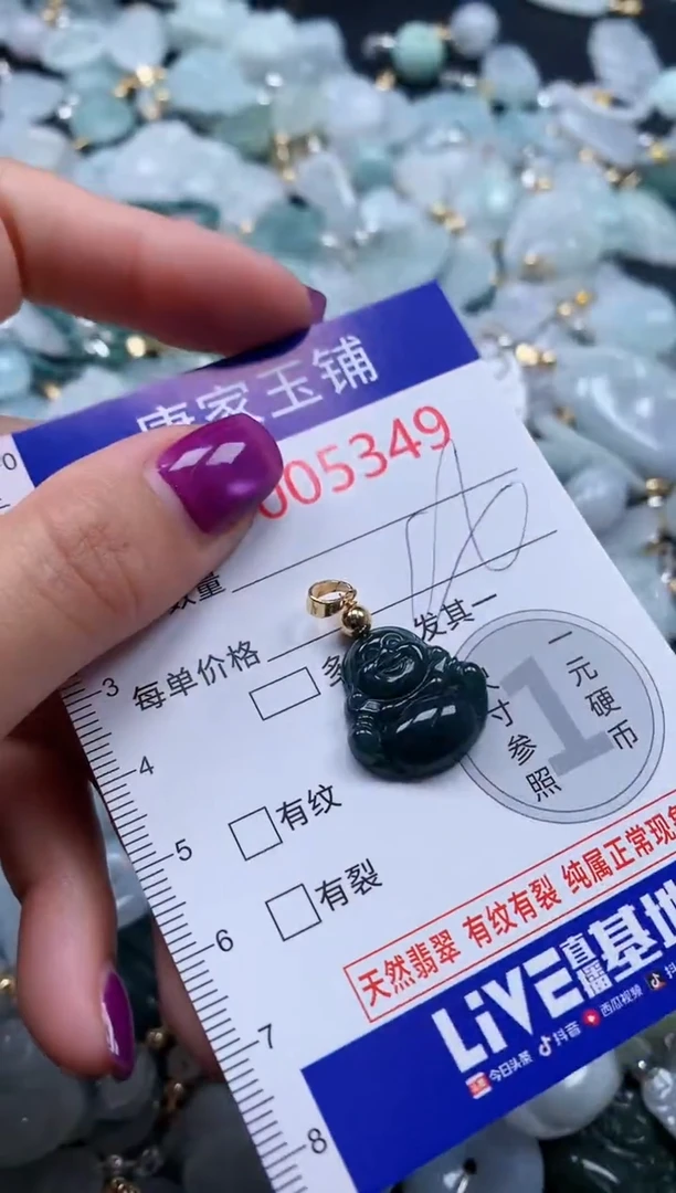 颈饰未镶嵌翡翠5349