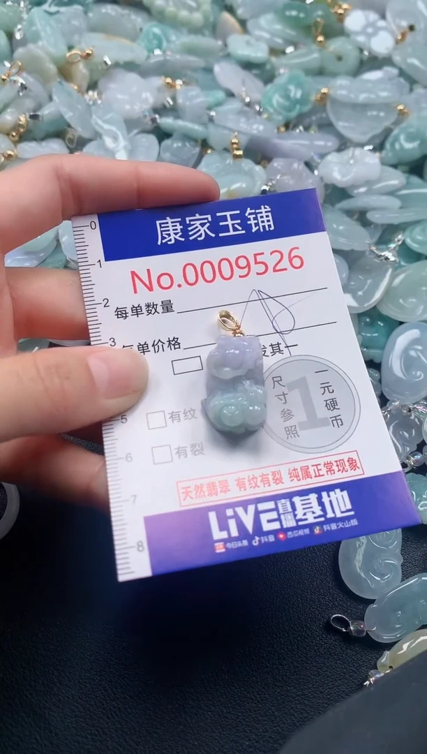 颈饰未镶嵌翡翠9526