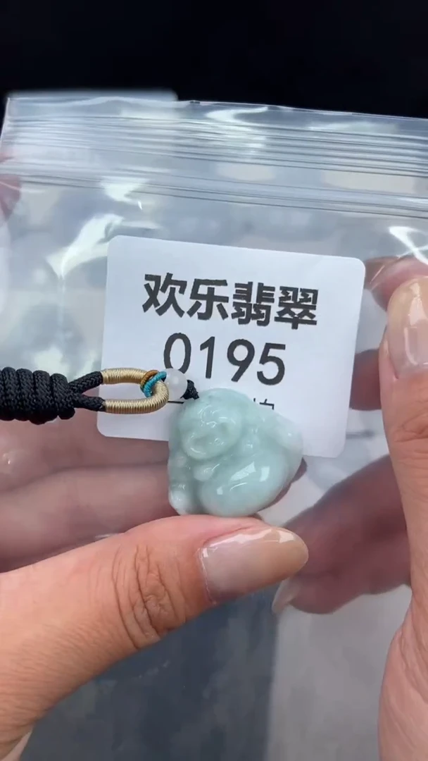 颈饰未镶嵌翡翠缅甸天然翡翠0195