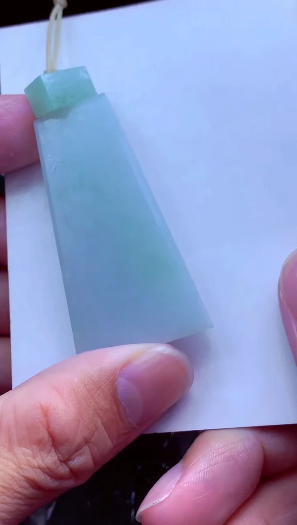 未镶嵌定制翡翠柒****d天然缅甸翡翠A货毛货吊坠