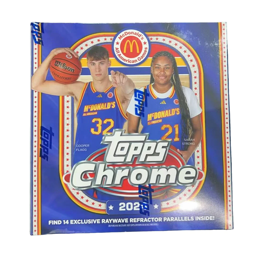 【拆盒】Topps 麦当劳全美高中生全明星 Mega 球星卡 盲盒