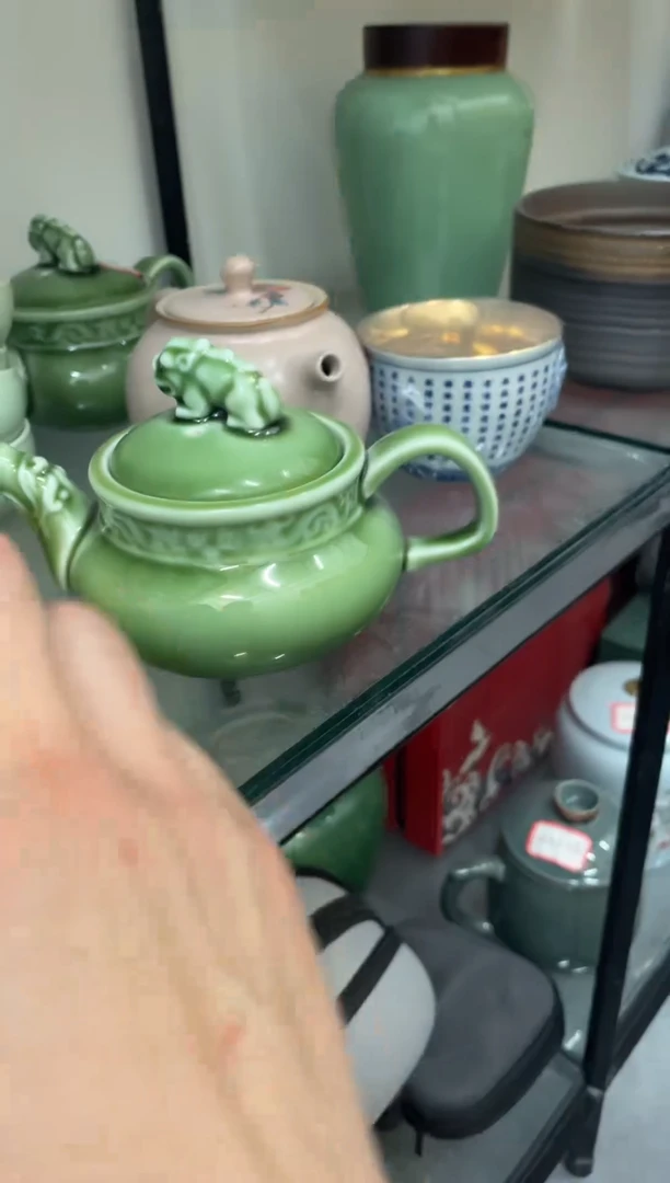 精品茶具直播间价一壶带两杯