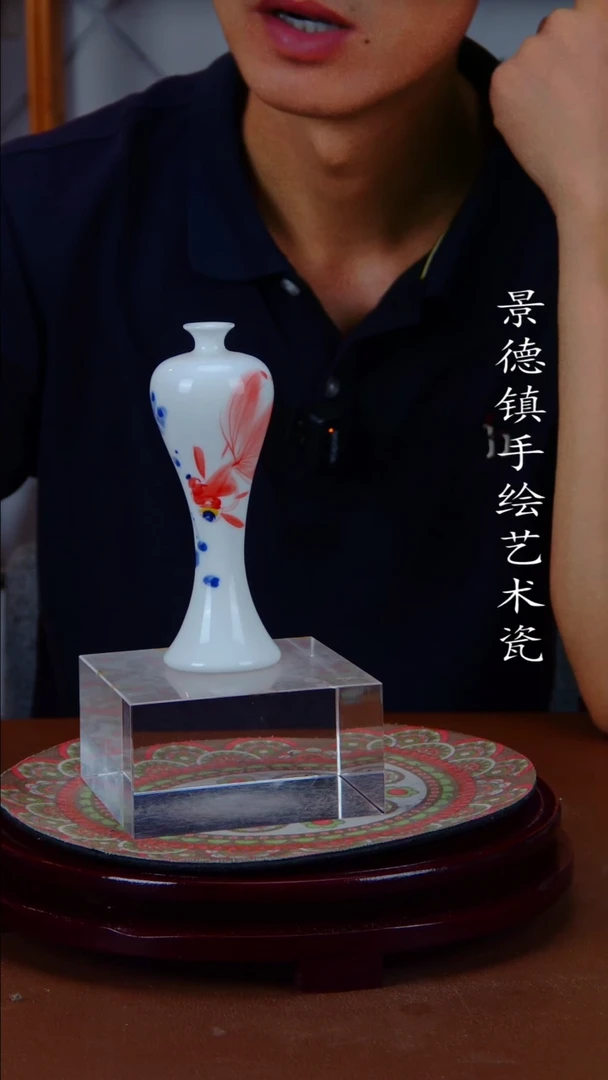 现代景德镇手工手绘陶瓷摆件6
