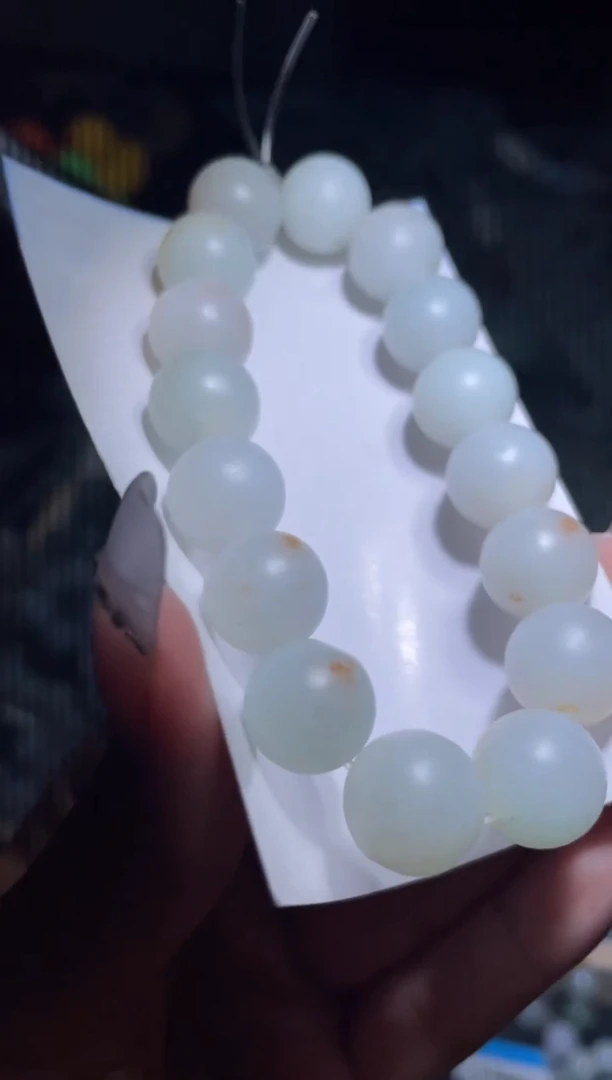 未镶嵌定制翡翠天然缅甸A货翡翠手串70