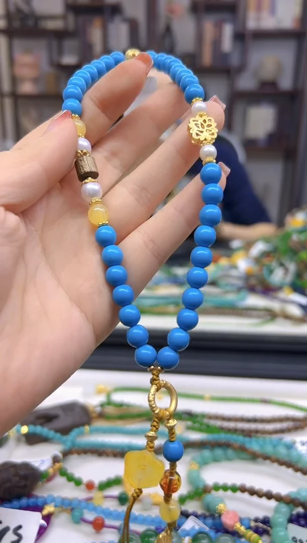 【闪购商品】玛瑙/玉髓手机链未镶嵌T02