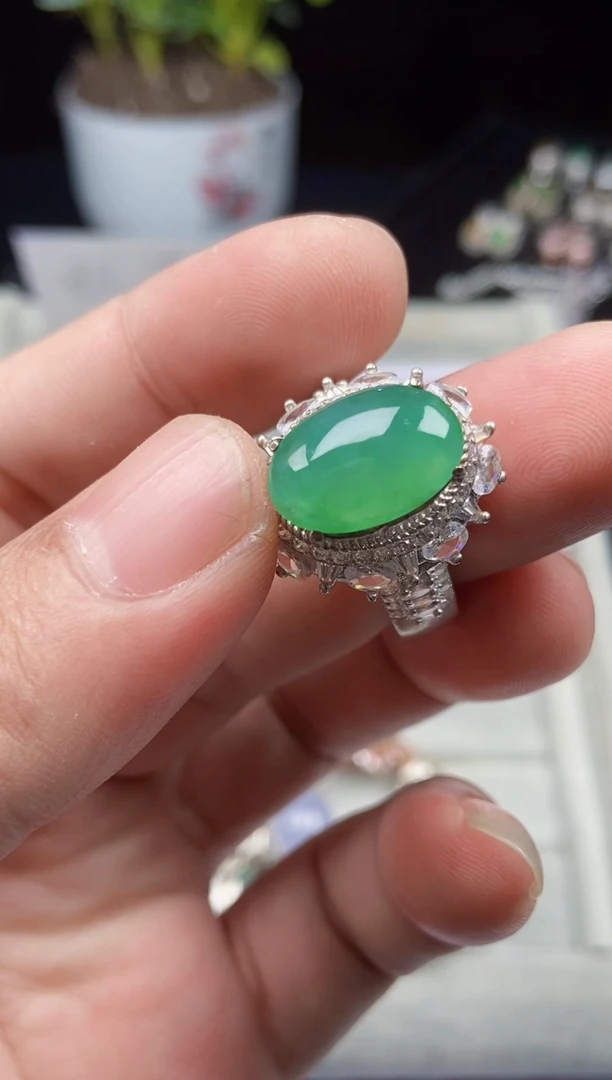 未镶嵌戒指翡翠0000