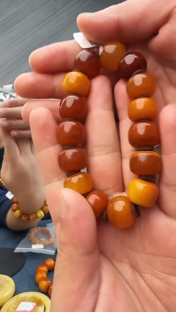 蜜蜡未镶嵌珠宝奇石假一罚十34，16多样性发其一