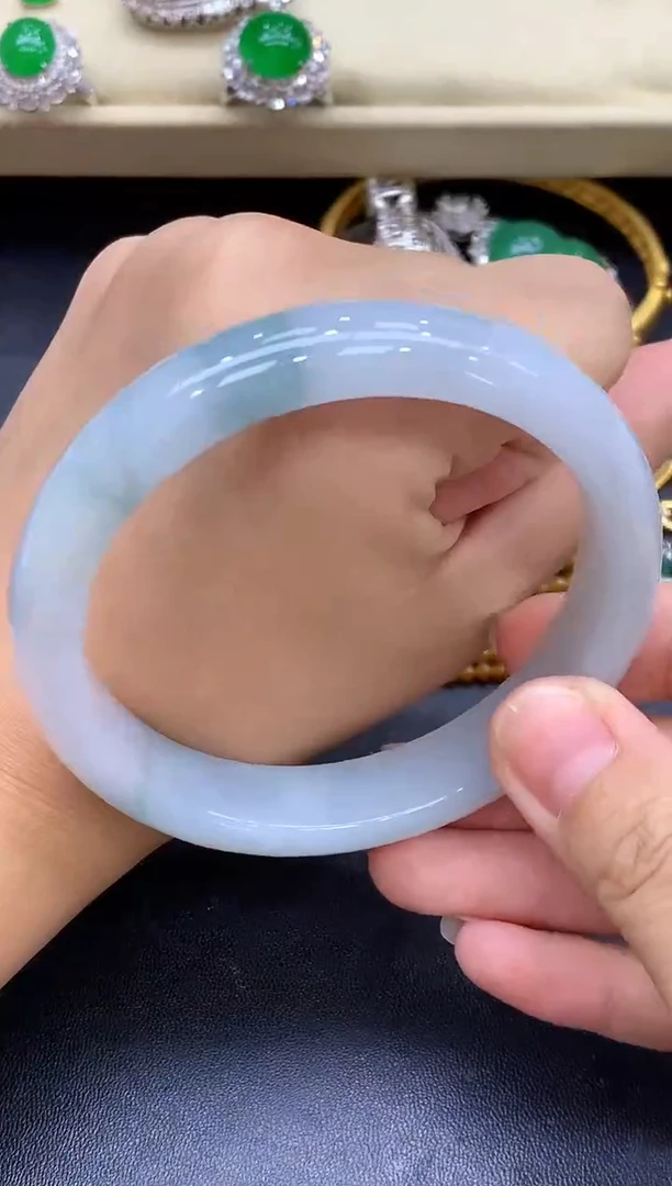 未镶嵌手镯翡翠434-中国好珍宝