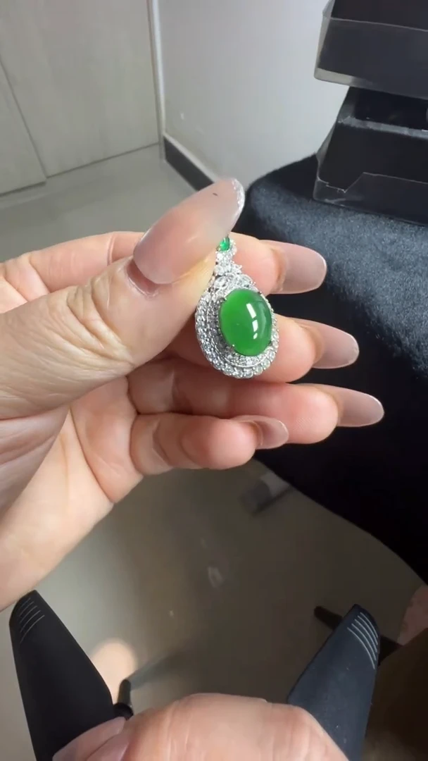 颈饰未镶嵌翡翠56