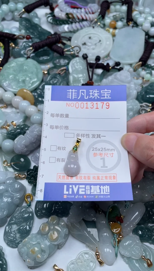 颈饰未镶嵌翡翠13179