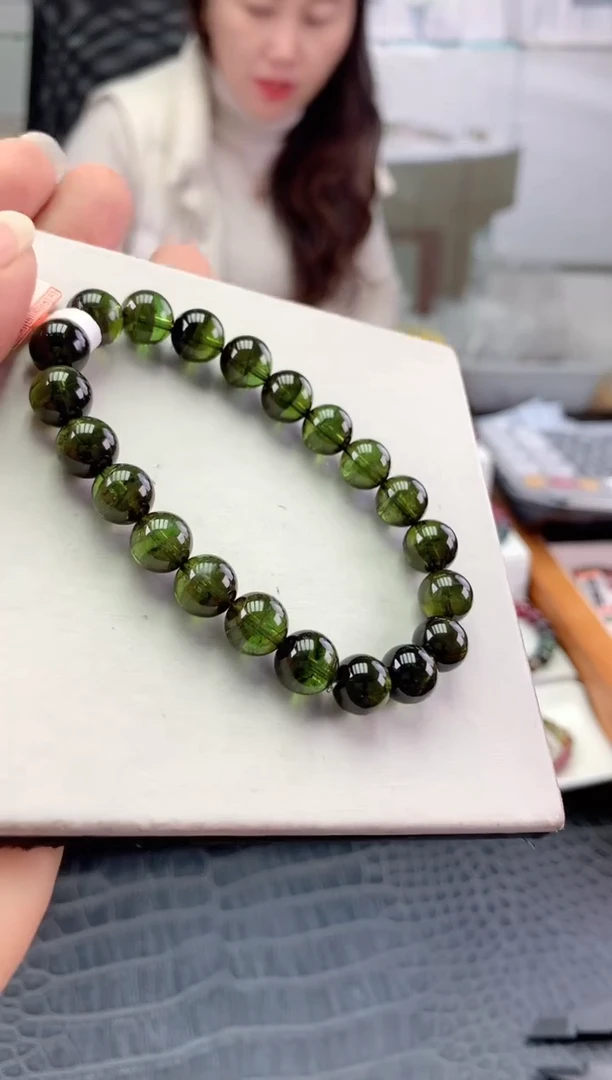 未镶嵌手链碧玺多样性发一条