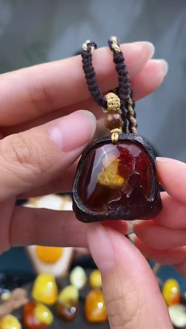 裸石琥珀未镶嵌 基地发货 一物一证 顺丰包邮