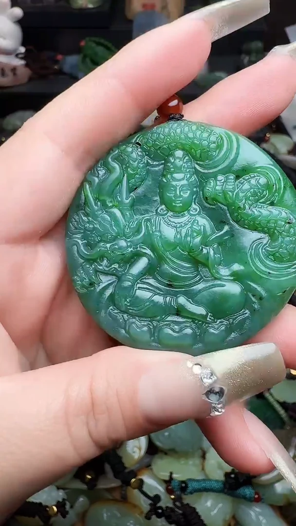 【闪购商品】和田玉颈饰未镶嵌观音