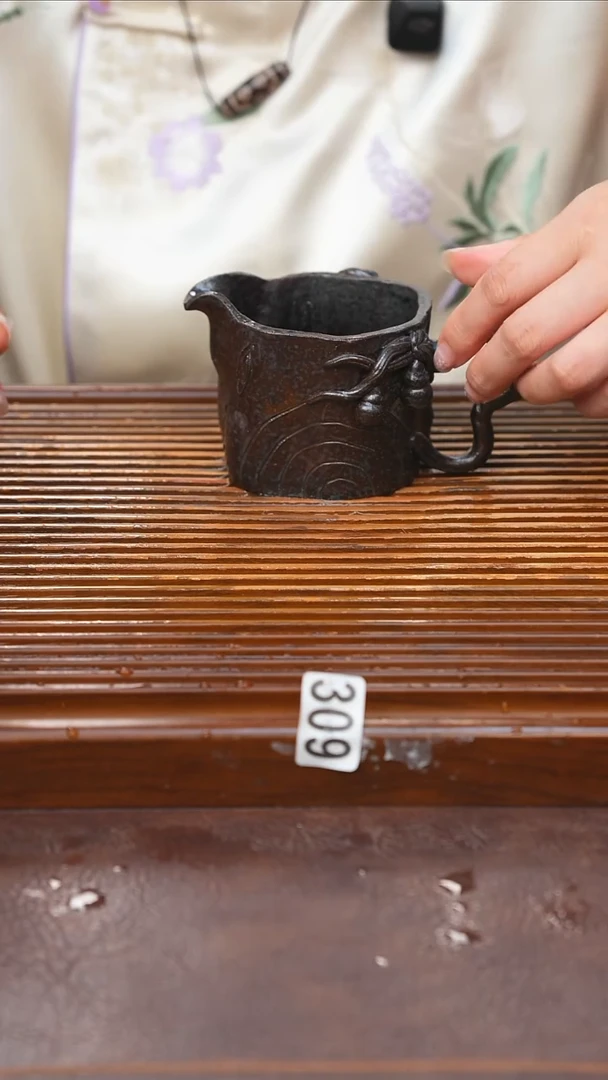 万古烧粗陶手工茶具