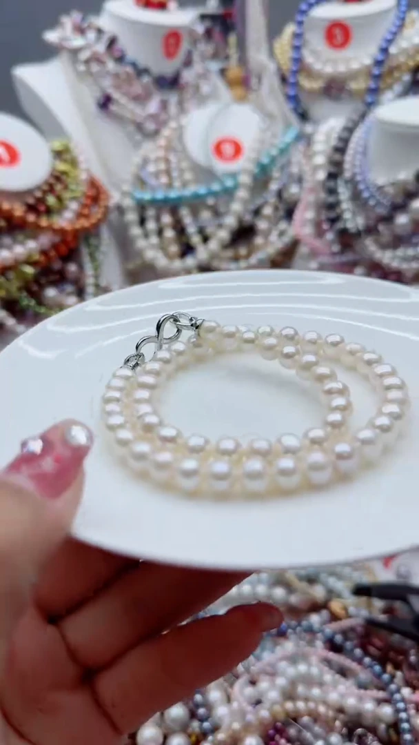 淡水珍珠未镶嵌颈饰1