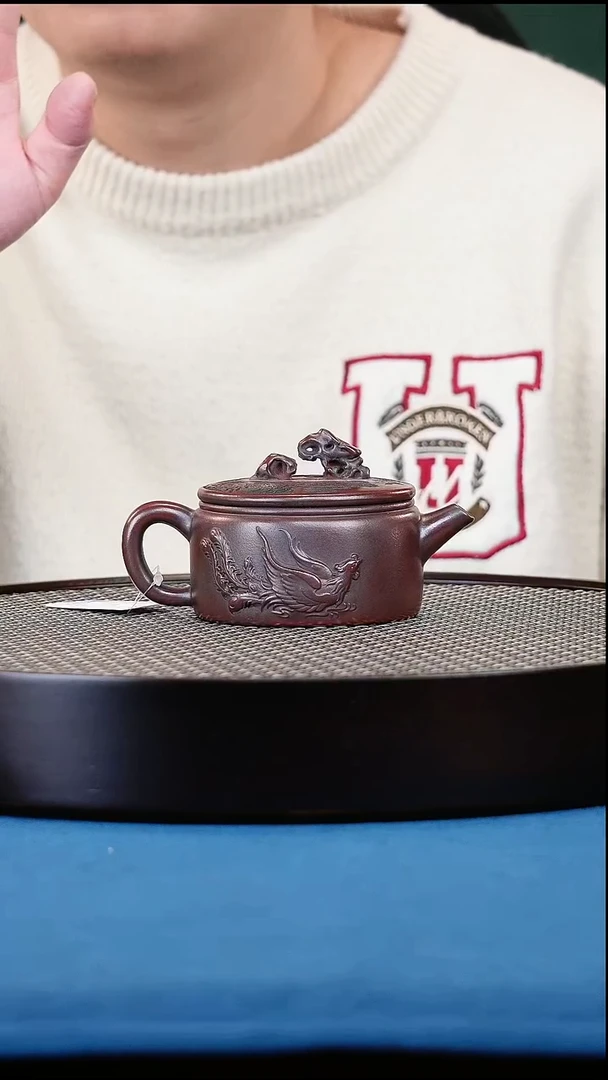 茶壶紫砂宜兴原矿紫砂——手工制作