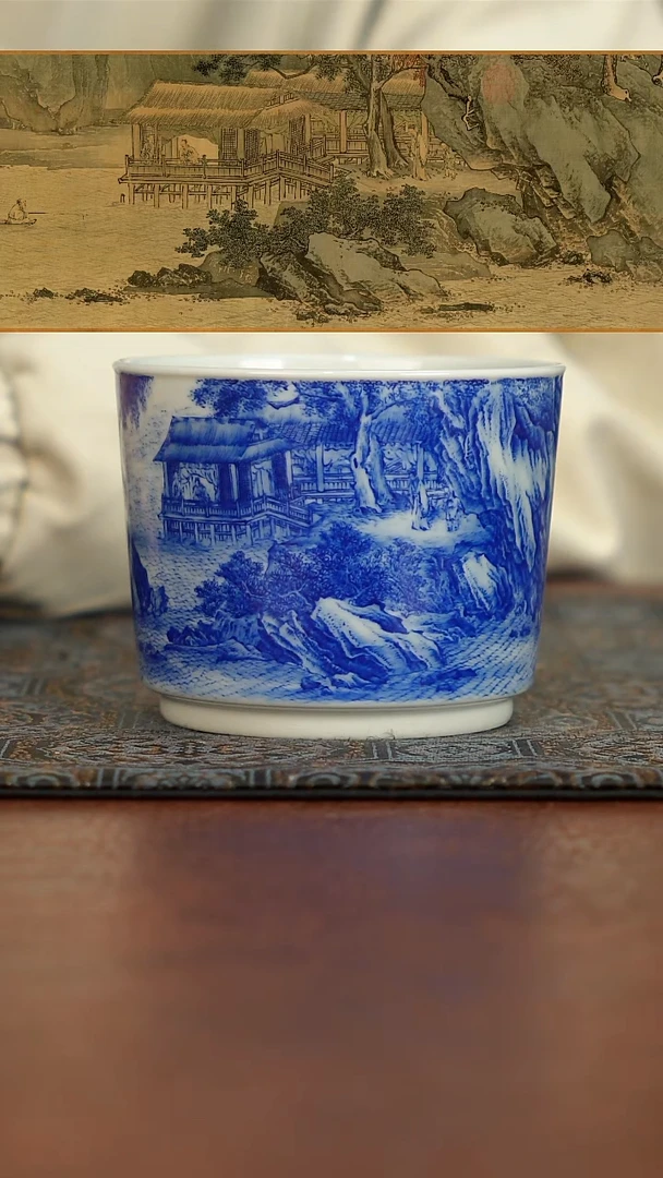 【半山晓野】宋画山水11溪山渔隐