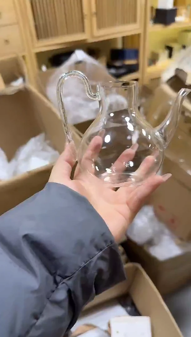 白晶无盖公道壶896