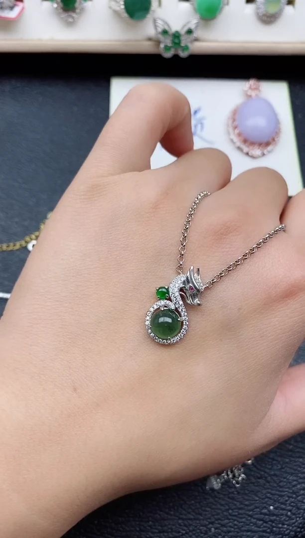 【闪购商品】翡翠戒指银S925镶嵌11111