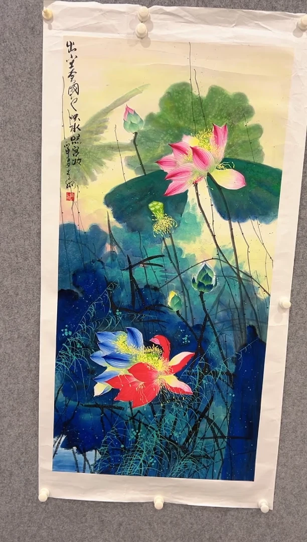 国画李纲-8平尺-国画作品