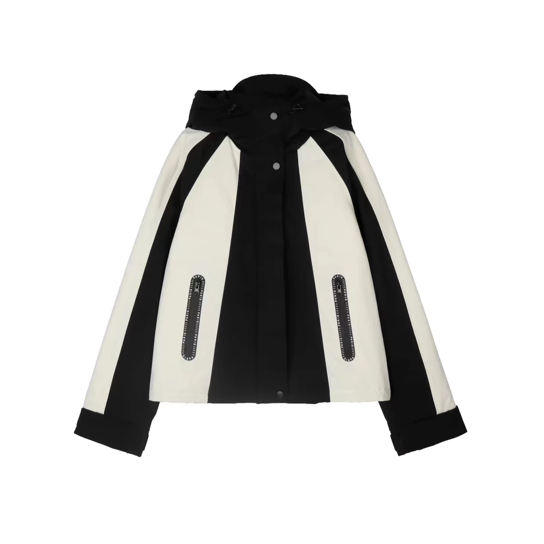 冬季简约保暖羽绒冲锋衣羽绒服8802