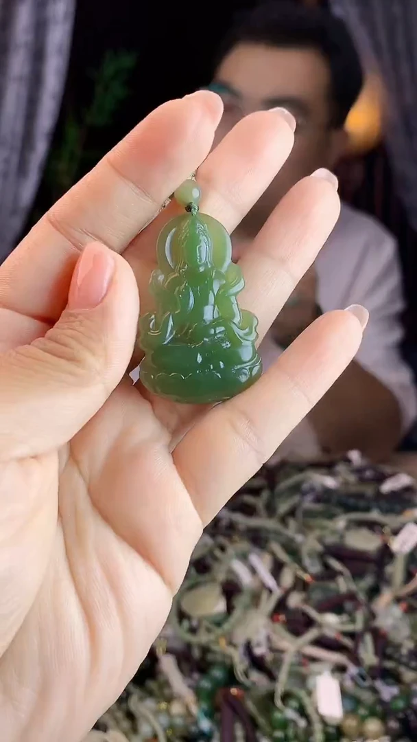 和田玉未镶嵌挂件多样性发货拍一发一