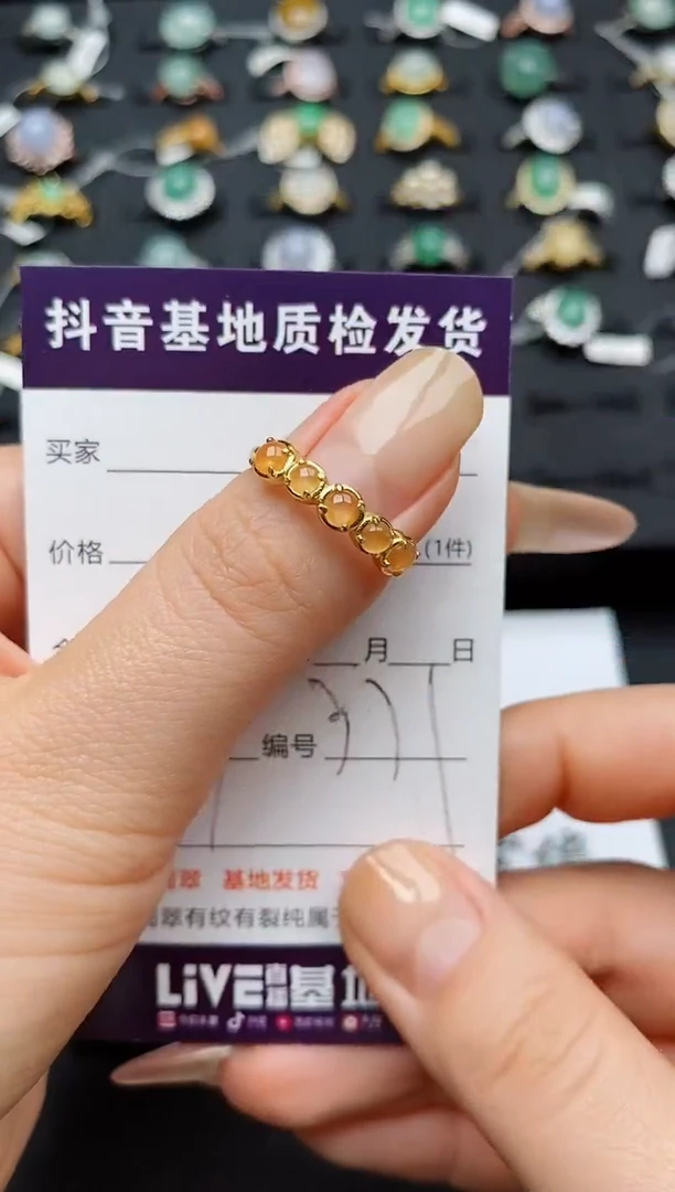 翡翠戒指银S925镶嵌.............