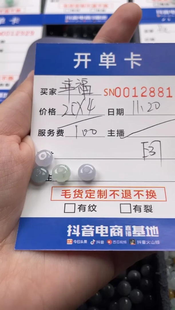 颈饰未镶嵌翡翠╰****＂12881