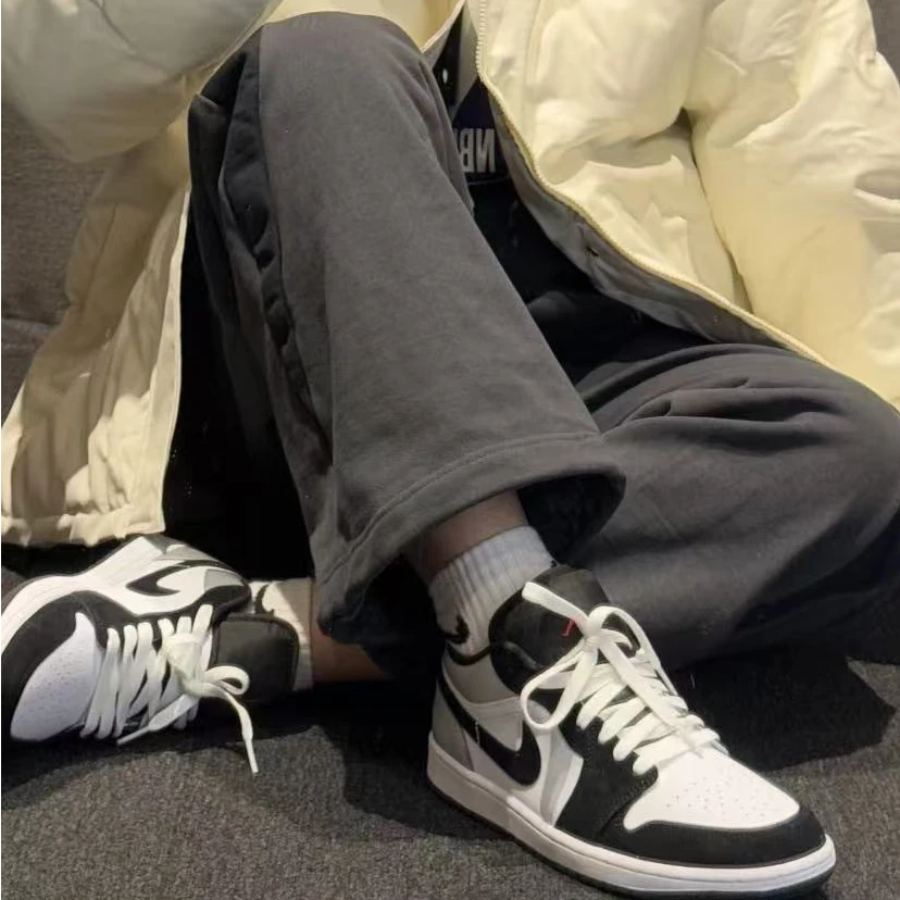 NIKE/耐克Air Jordan 1 防滑耐磨 低帮 复古篮球鞋 男HF3148106