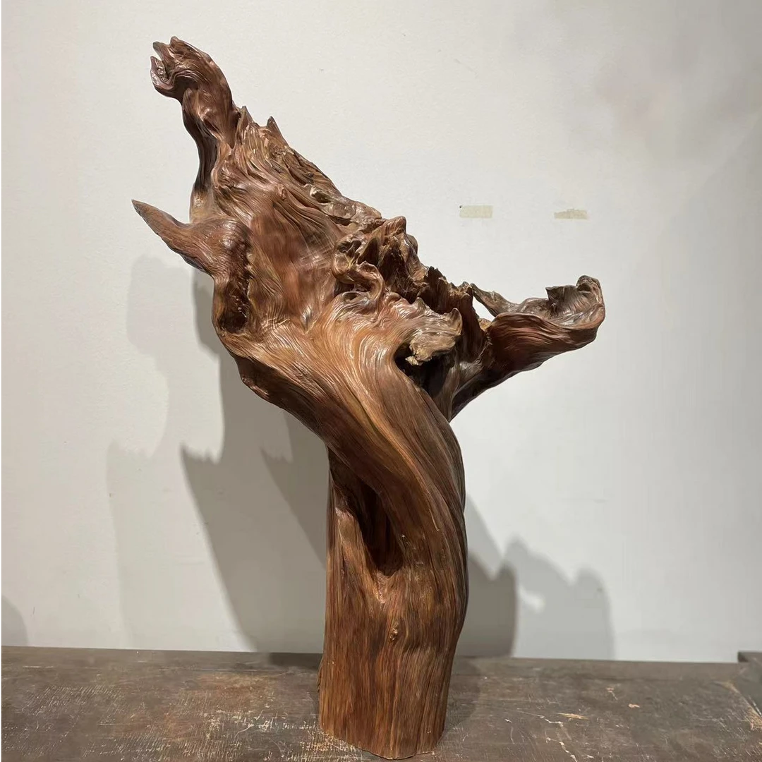 古木年华崖柏根雕全陈化香料随型摆件 尺寸：85cm