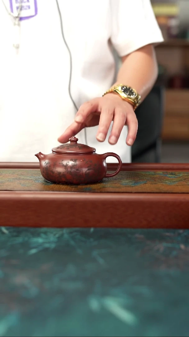 茶杯紫砂5.28   龙血砂 紫砂壶