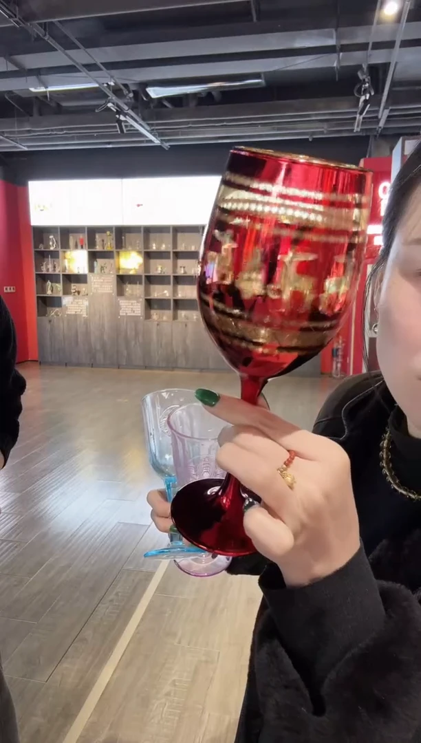 玻璃吸管款麋鹿酒杯