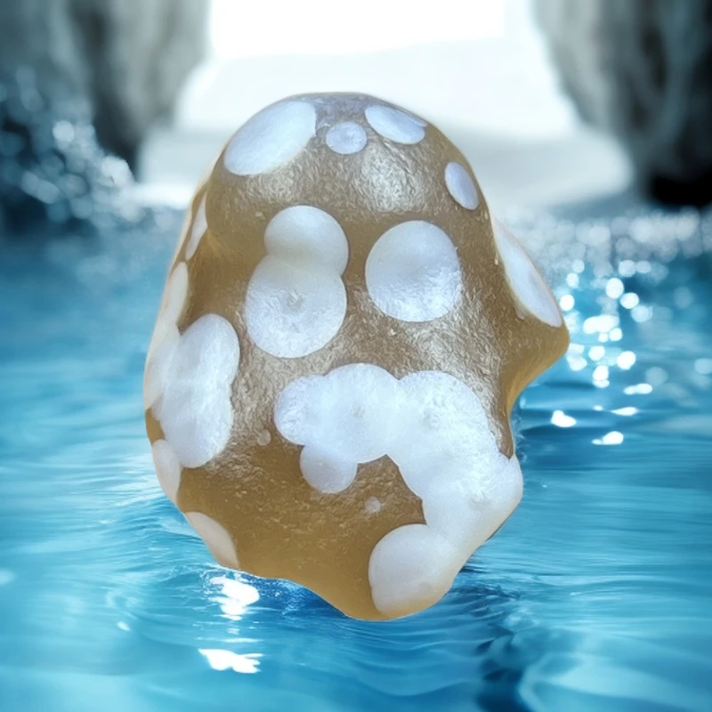 阿拉善天然观赏飘花小爱神造型商品